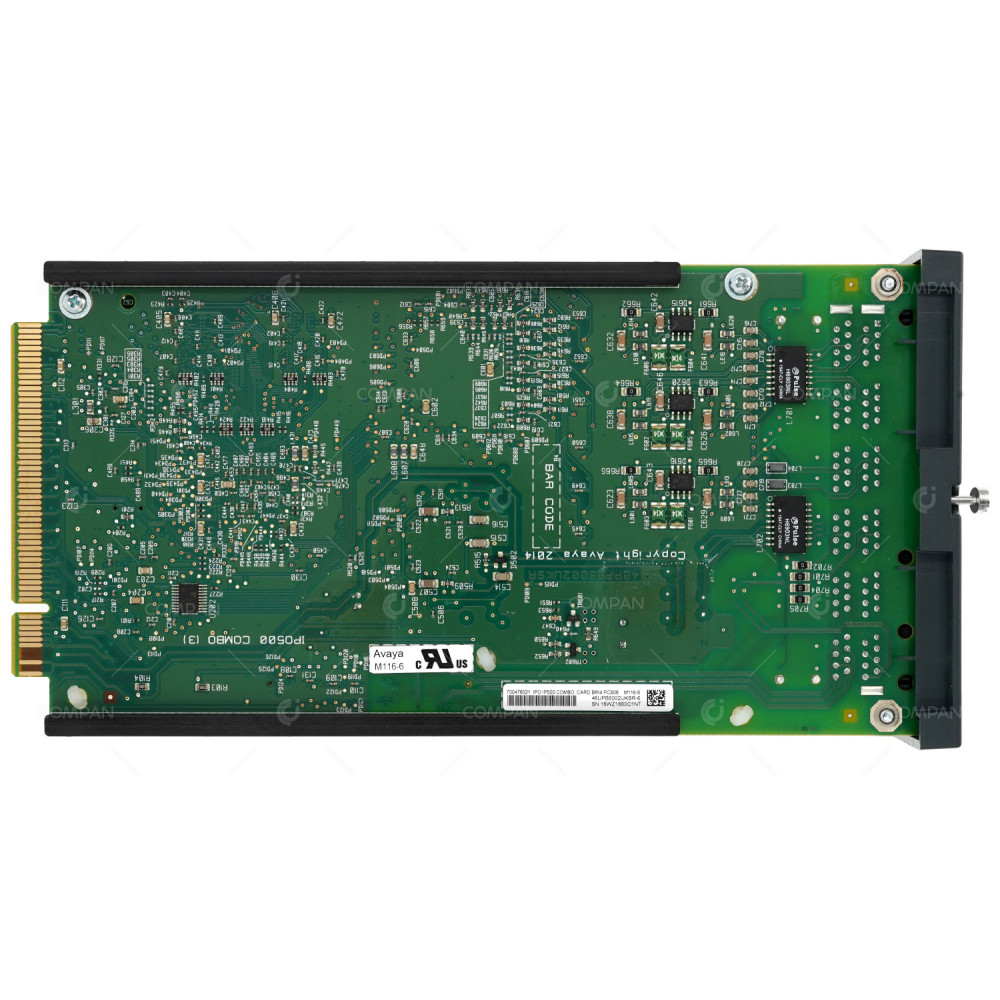 700476021 AVAYA IP OFFICE 500 COMBINATION CARD WITH 2 BRI TRUNK INTERFACES 6 PORT DIGITAL STATION 2 PHONE PORTS FOR  IP500 V2 M116-6